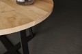 Stół loftowy okrągły CIRCLE X