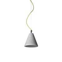 Lampa loftowa z kloszem betonowym - Kobe 1