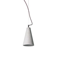 Lampa loftowa z kloszem betonowym - Kobe 2