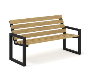 Ławka  z oparciem szer. 150 cm