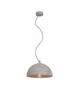 Lampa wisząca z betonowym kloszem - Sfera 32