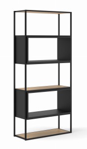 Regał w stylu dark loft