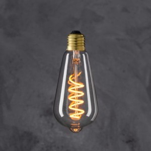 Żarówka dekoracyjna – Edison ST 64 Flexi LED - Spiral