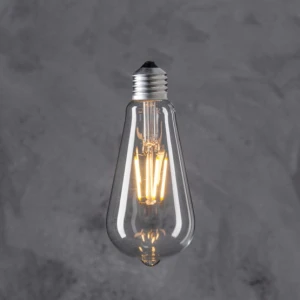 Żarówka dekoracyjna – Edison ST 64  LED 4W - Transparent