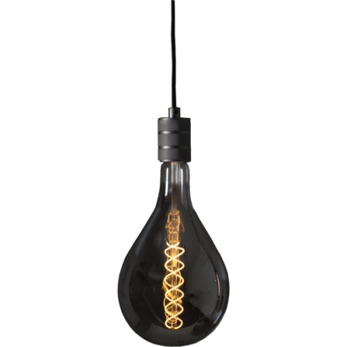 Oprawa metalowa z długim kablem w oplocie tekstylnym