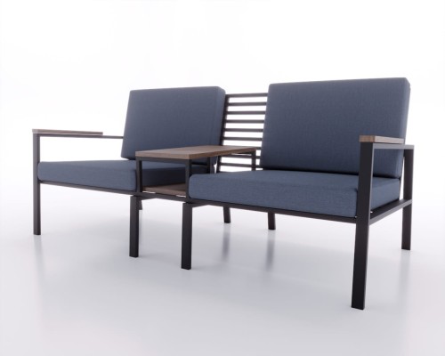 Komfortowa sofa ze stolikiem