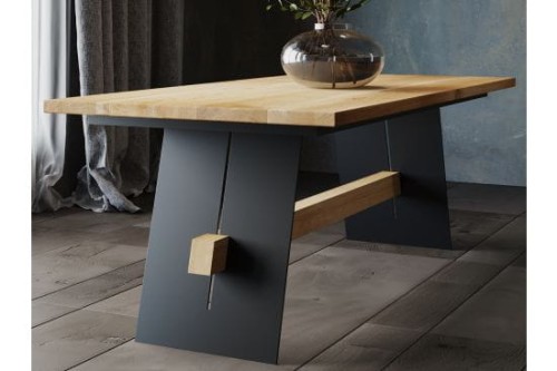 Stół loftowy dębowy staromodny